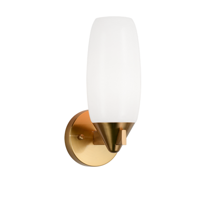 Reya Wall Sconce (Large) | Aged Gold Brass