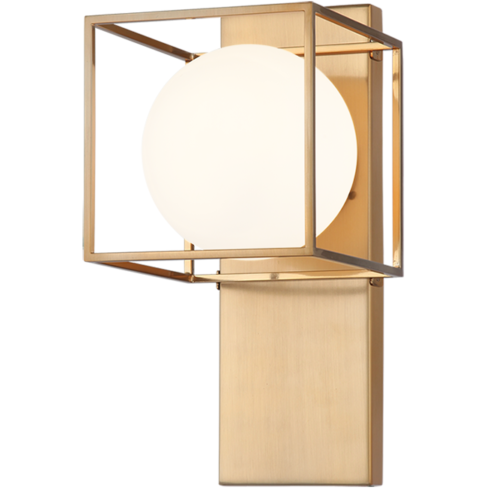 Squircle 1-Light Wall Sconce | Gold