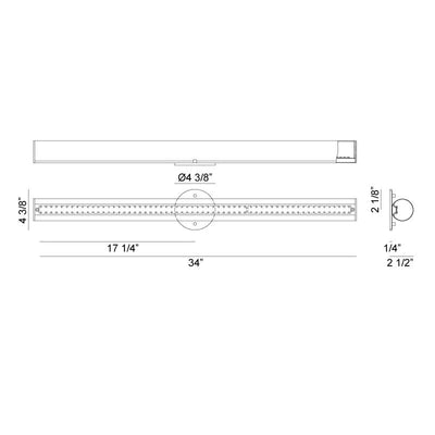 Mardone LED Wall Sconce | Large