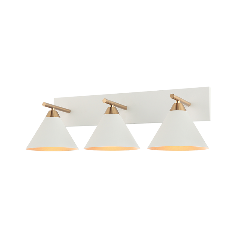 Bliss 3-Light Wall Sconce | White