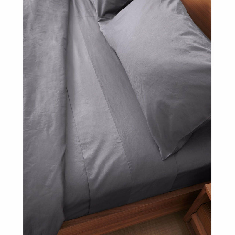 Luxury Organic Bed Sheets | Charcoal Grey