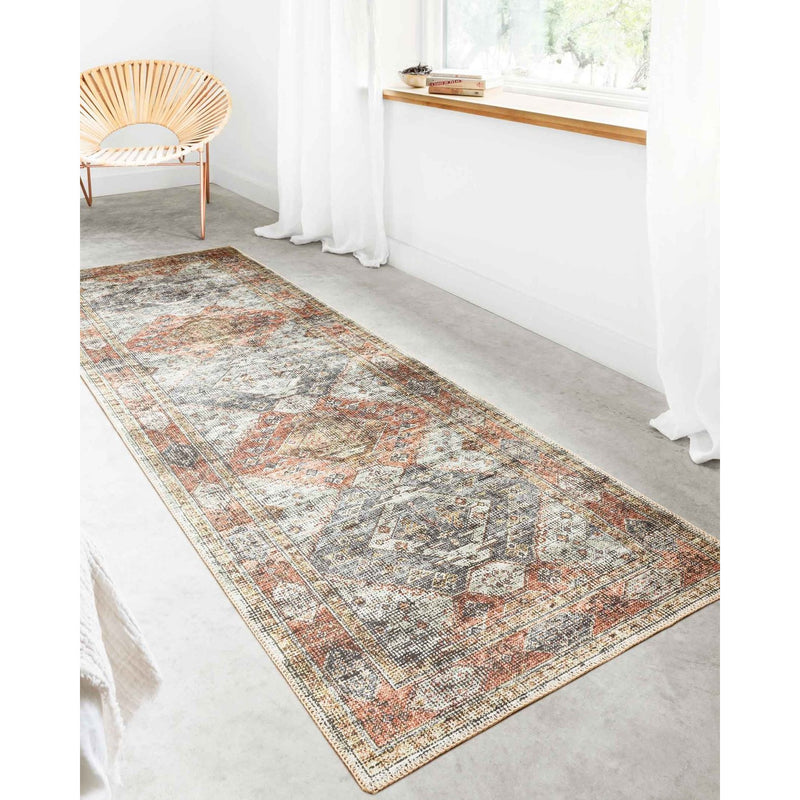 Skye Rug 06 | Apricot/Mist