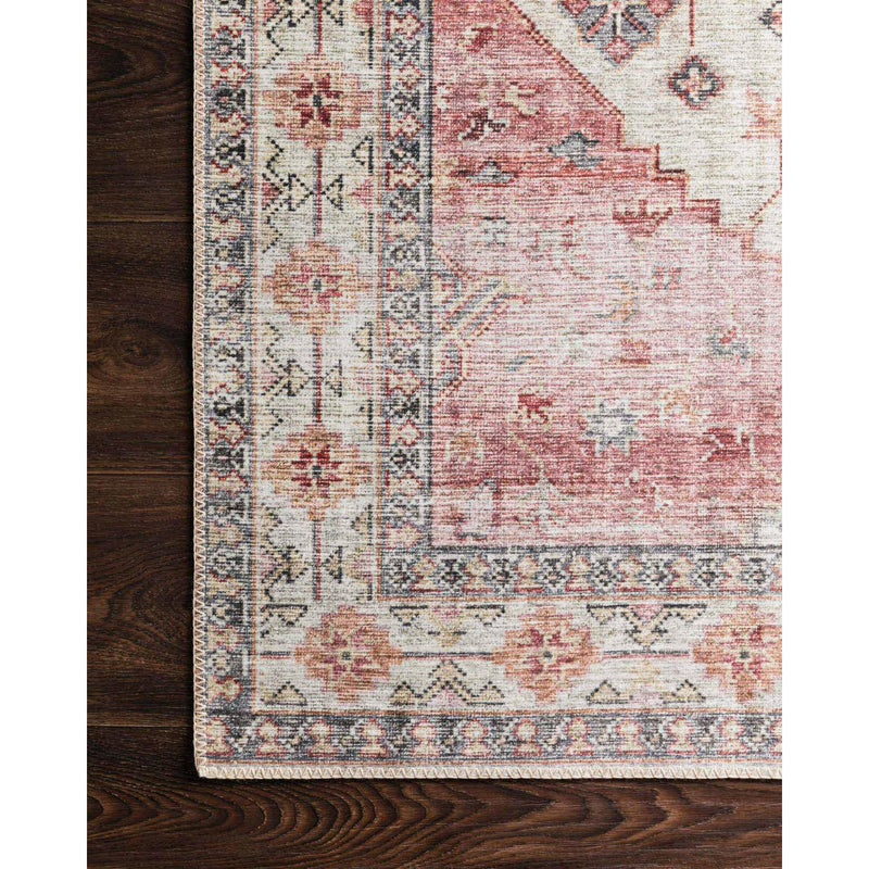 Skye Rug 02 | Ivory/Berry