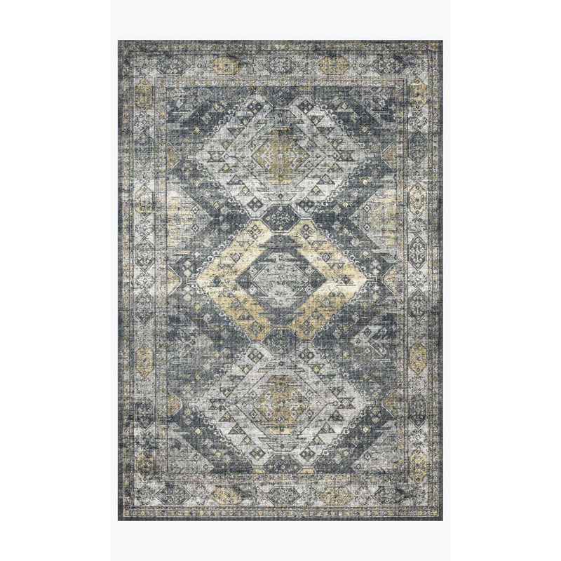 Skye Rug 09 | Graphite/Silver