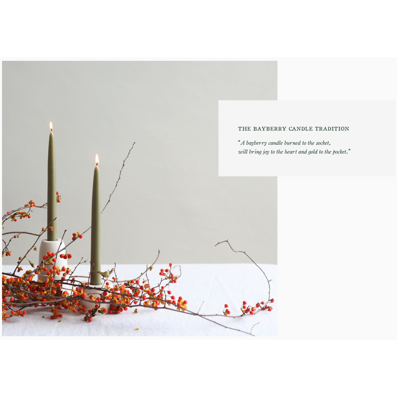 Bayberry Taper Candles