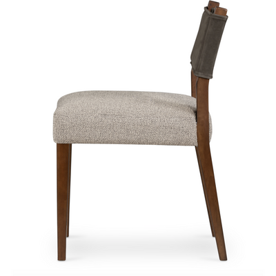 Franklin Dining Chair | Nubuck Charcoal
