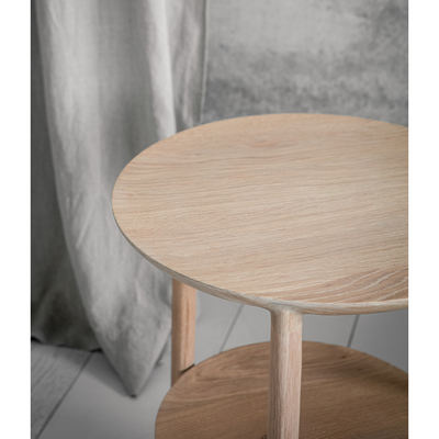 Oak Side Table | Natural