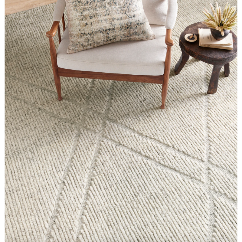 Gwyneth Rug 03 | Amber Lewis x Loloi | Ivory / Silver