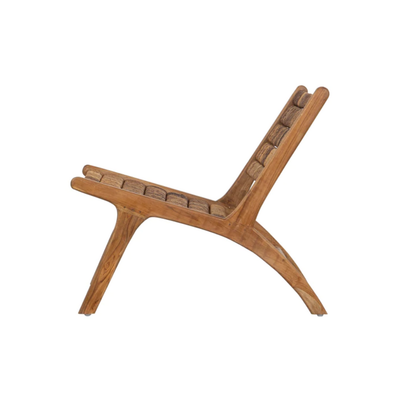Calliope Lounge Chair | Natural Teak