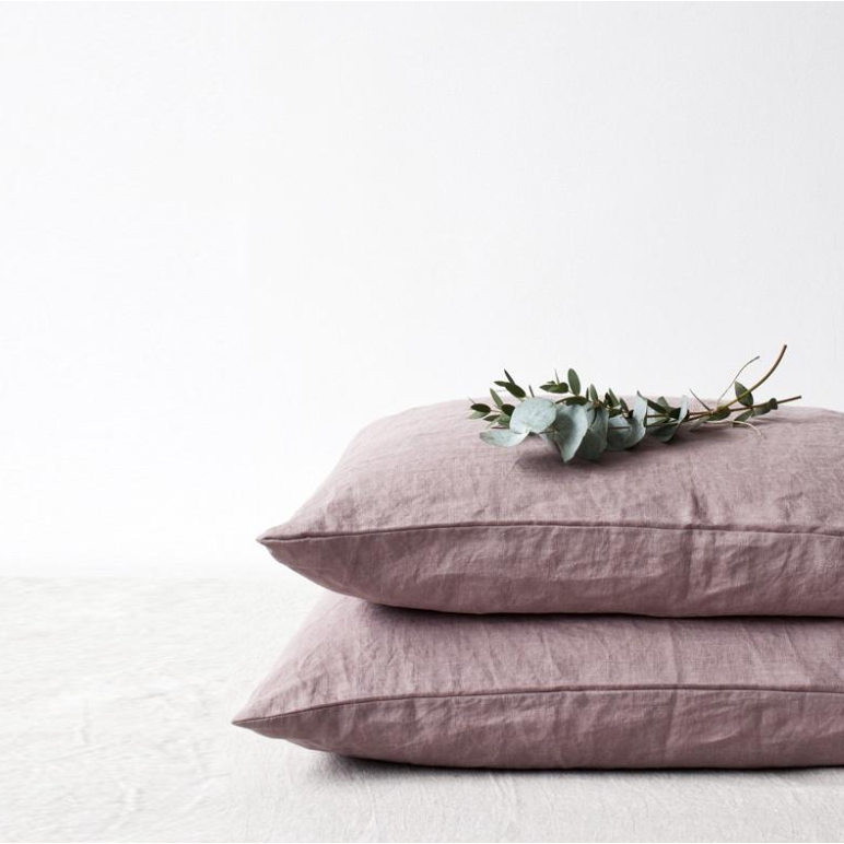 Linen 26" x 26" Pillow | Ashes of Roses