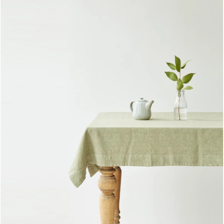Linen Tablecloth | Sage