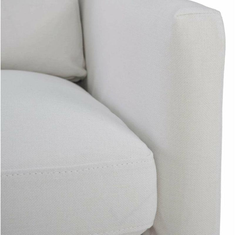 Hutson Club Chair | White Linen