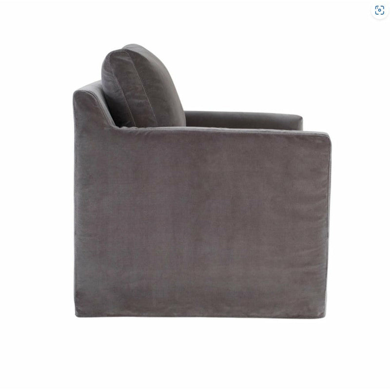 Hutson Club Chair | Grey