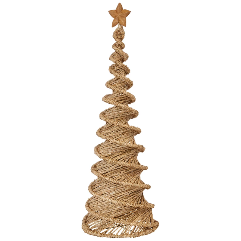 Hand-Woven Cone Tree