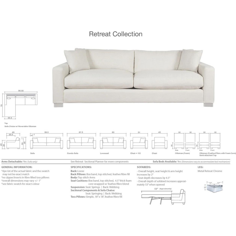 Retreat Sofa | Sectional