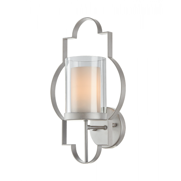 Scepter Wall Sconce | Silver