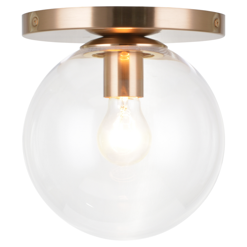 Cosmo Flush Mount (Large) | Gold/Clear