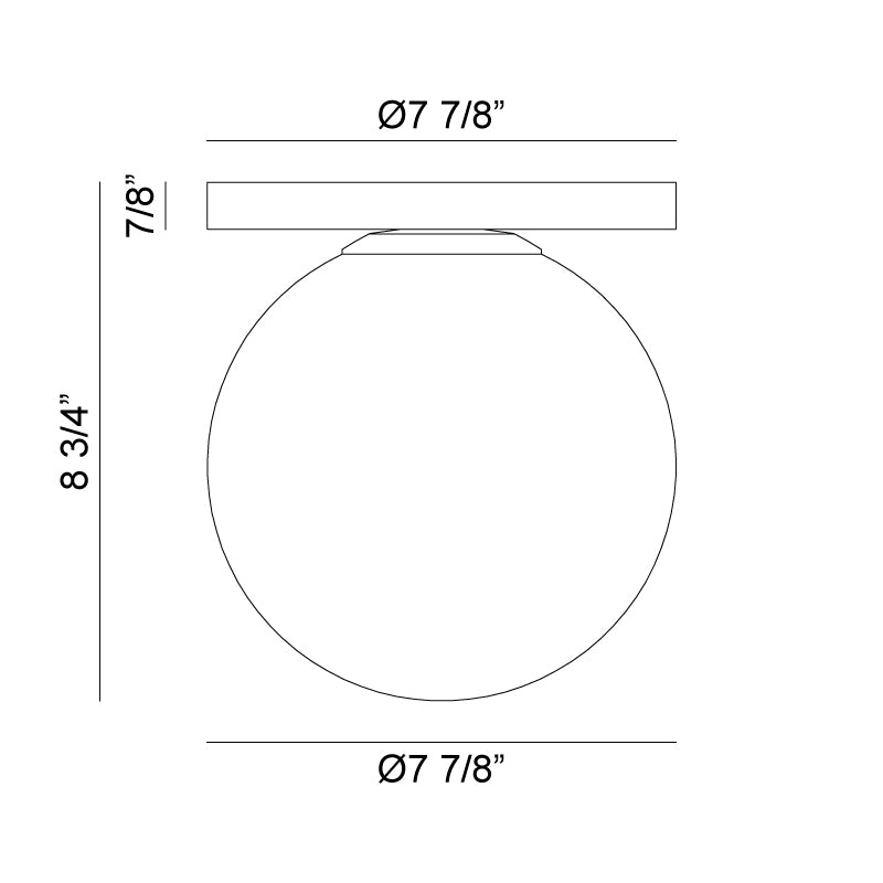 Cosmo Flush Mount (Large) | Gold/Opal