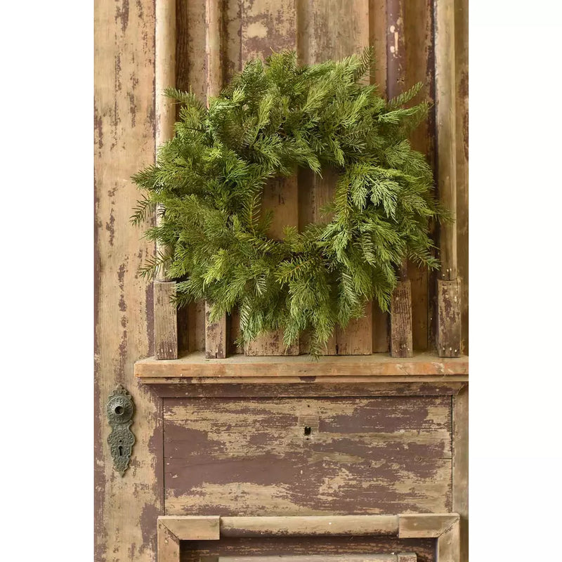 Sticky Cedar Wreath 24"