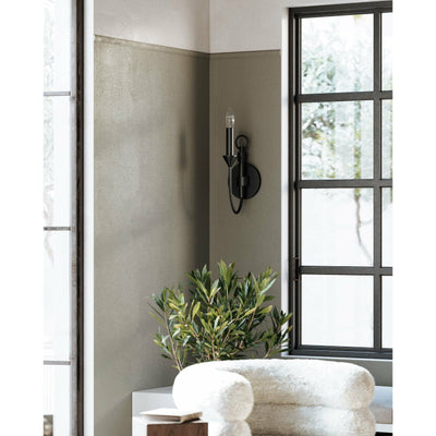 Cate 1-Light Wall Sconce | Forged Iron