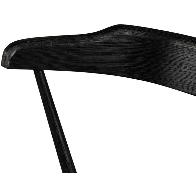 Ripple Dining Chair | Black Oak