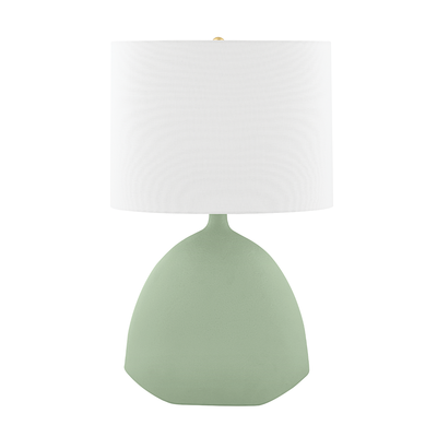 Utica Table Lamp | Sage Ceramic