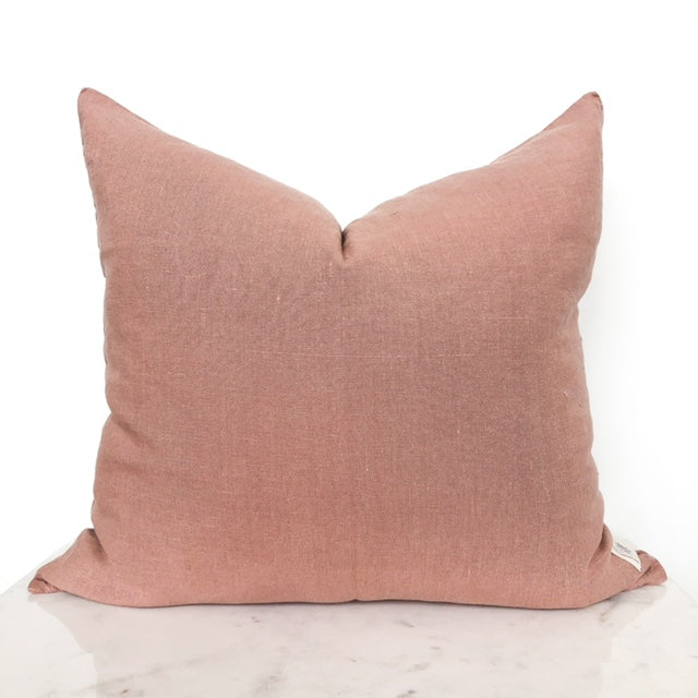 Linen 20" x 20" Pillow | Cafe Creme