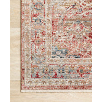 Claire Rug 01 | Red / Ivory