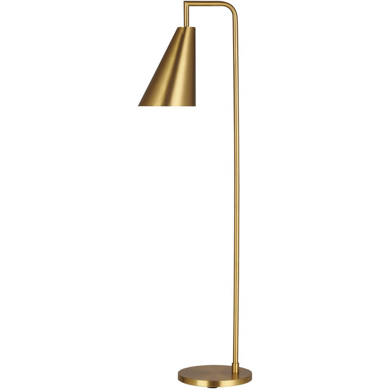 Jamie Floor Lamp | Burnished Brass