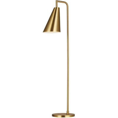 Jamie Floor Lamp | Burnished Brass
