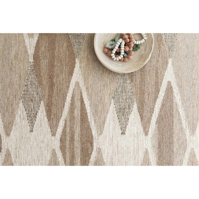 Evelina Rug 04 | Taupe / Bark