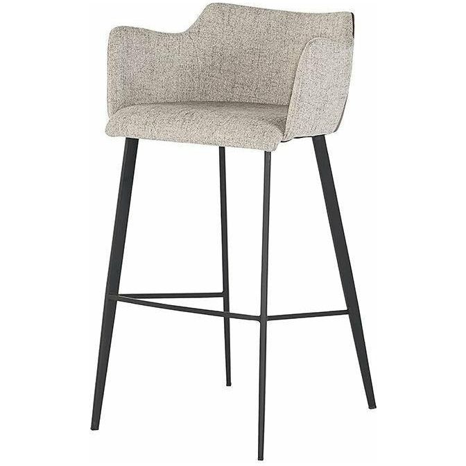 Gregg Counter Stool | Grey/Cognac