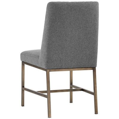 Leah Dining Chair | Dark Grey (Set of 2)