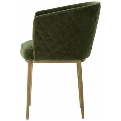 Corine Dining Chair | Forest Green