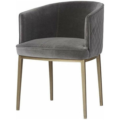 Corine Dining Chair | Blush Grey