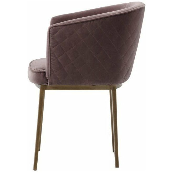 Corine Dining Chair | Blush Purple