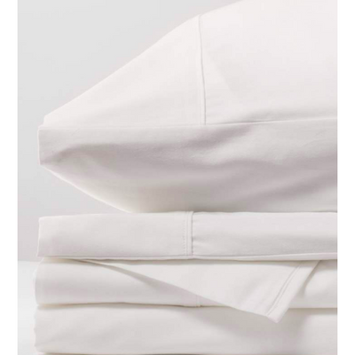 Luxury Organic Bed Sheets | White Sand | Open Box