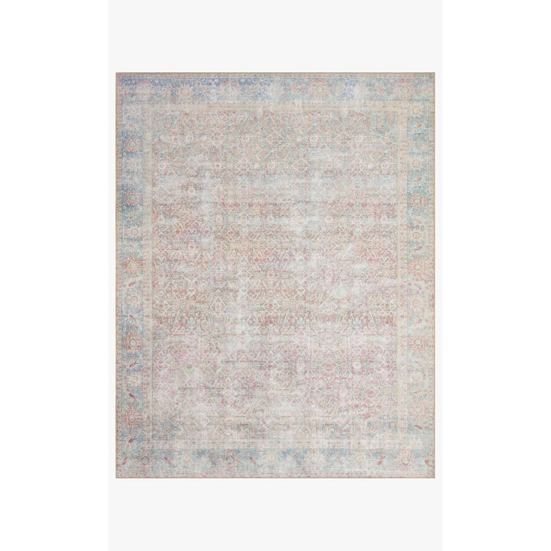 Wynter Rug 04 | Red/Teal